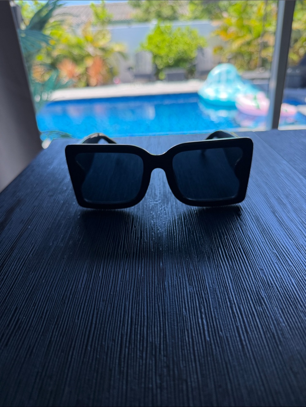Black Oversized Sunglasses